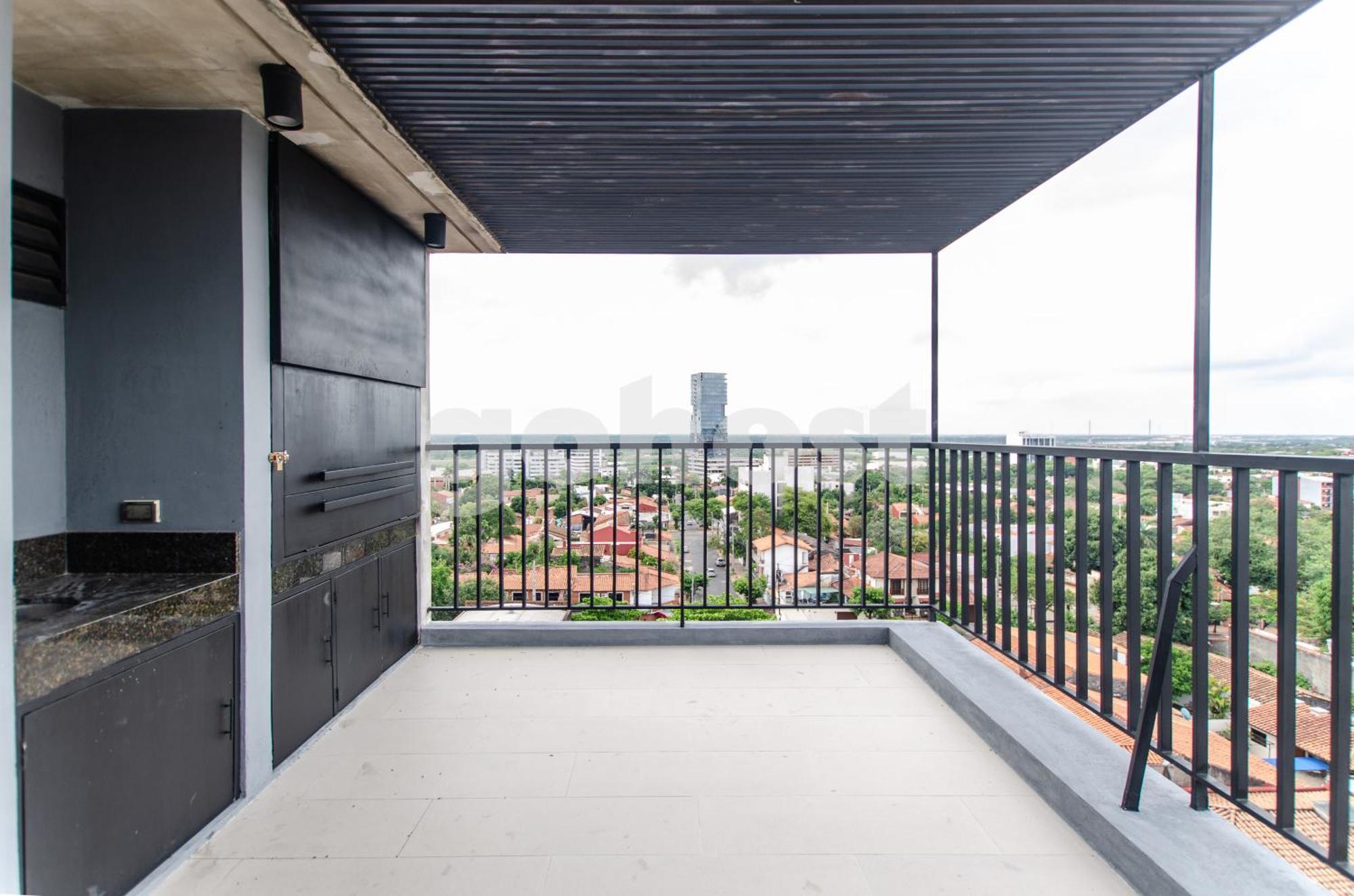 Modern And Sleek Apartment In Barrio Jara Asuncion Kültér fotó